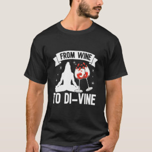 T-shirt De Frome Wine à Di Vine Wine Tenue Wine