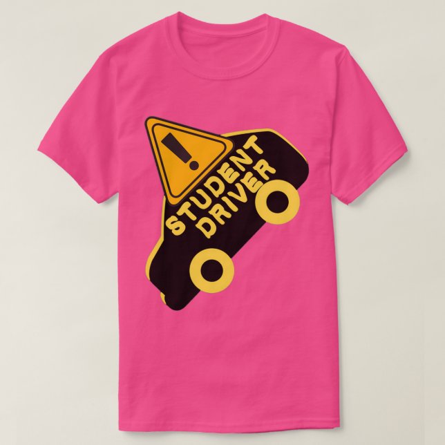 T-shirt de Funny Student driver (Design devant)