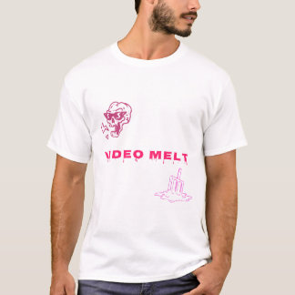 T-shirt de fusion vidéo (rose)