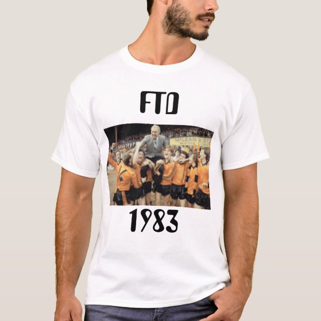 T-shirt de gain de titre de FTD 1983 (Devant)