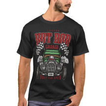 T-Shirt de garage à bâton chaud personnalisé