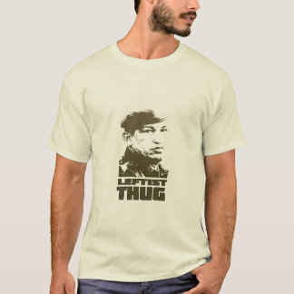 T-shirt de gauche de voyou de Hugo Chavez