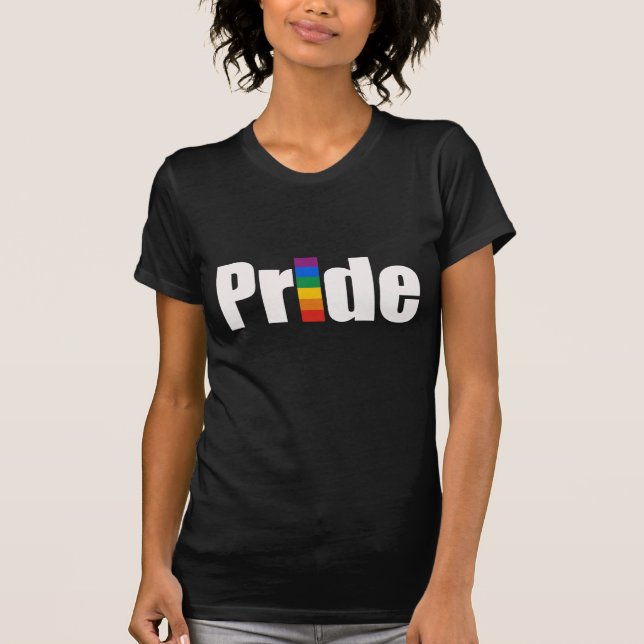 T-shirt de gay pride (Devant)