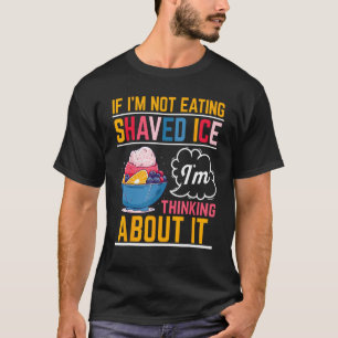 T-shirt de glace rasée Funny Hawaiian Rasage crème