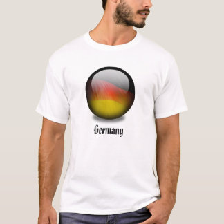 T-shirt de globe de l'Allemagne