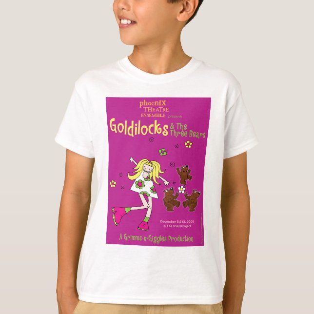 T-shirt de Goldilocks-Enfants (Devant)
