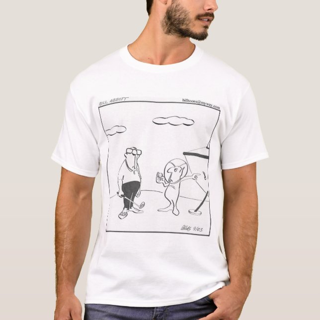 T-shirt de golf amusant (Devant)