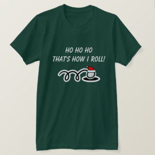 T-shirt de golf de Noël drôle C'est comme ça que