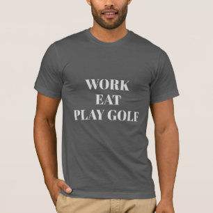 T-Shirt de golf Mens Bella Canvas