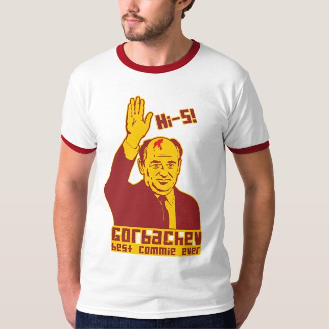 T-shirt de Gorbachev (Devant)