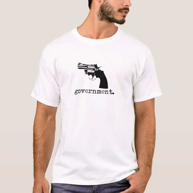 T-shirt de gouvernement (Devant)
