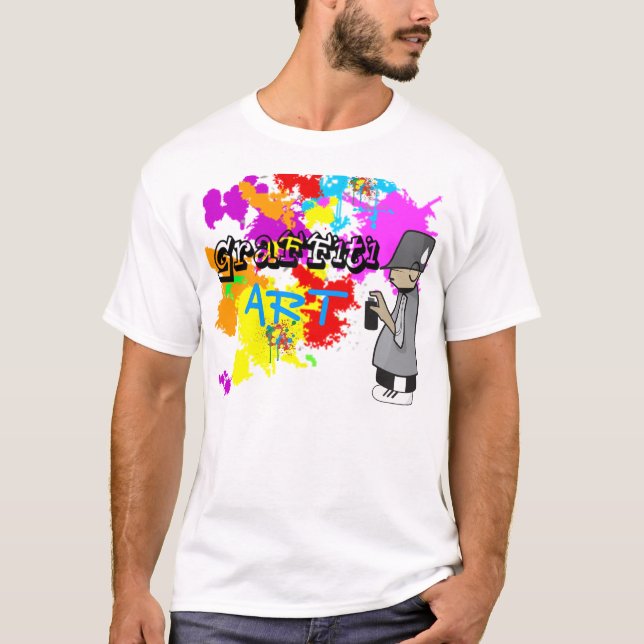 T-SHIRT DE GRAFFITI (Devant)