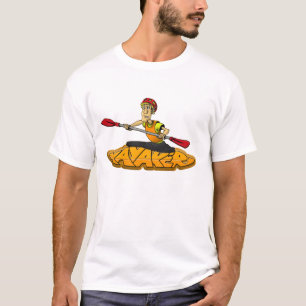 T-shirt de graffiti de Kayaker
