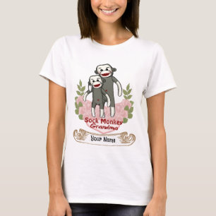 T-Shirt de grand-mère de singe de choq