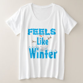 T-shirt de grande taille pour femmes