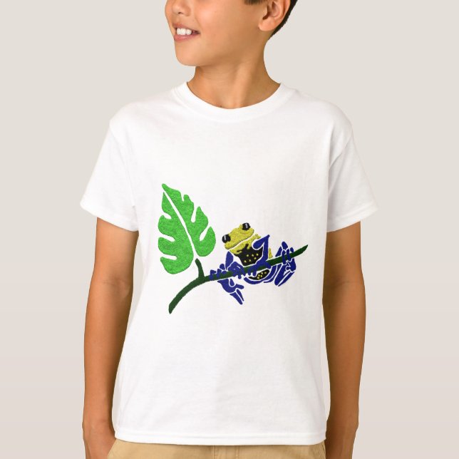 T-shirt de grenouille d'arbre de Childs (Devant)