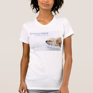 T-shirt de GroomerTALK @ PetGroomer.com des femmes
