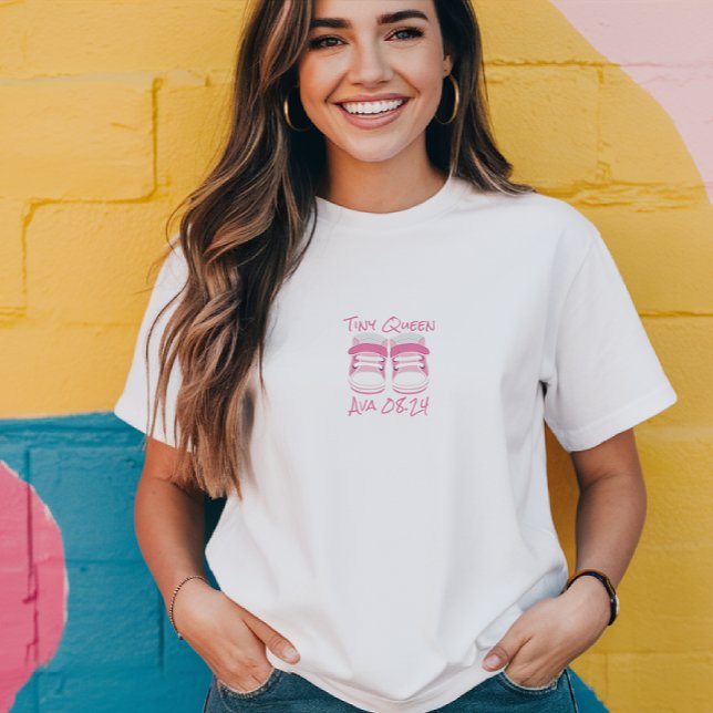 T-shirt de grossesse personnalisé avec les petits  (Créateur téléchargé)