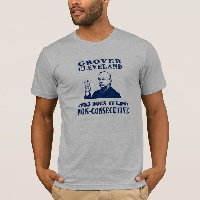 T-shirt de Grover Cleveland (Devant)