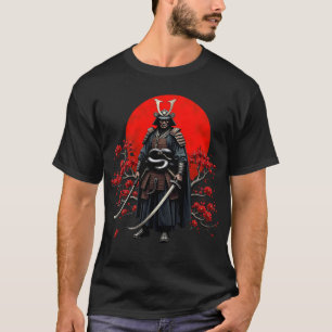 T-Shirt de Guerrier Samouraï Japonais