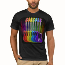 T-shirt de guitare électrique de spectre