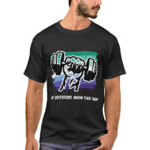 T-shirt de gym de fierté MLM masculin gay — Haltèr