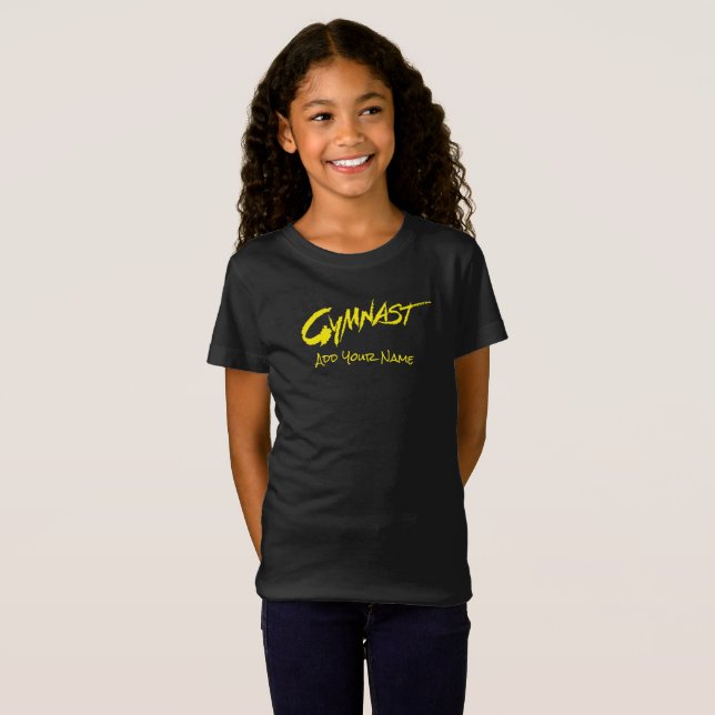 T-shirt de gymnaste (Devant entier)