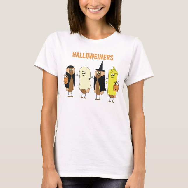 T-shirt de Halloweiners (Devant)