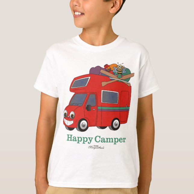 T-shirt de Happy Camper Kid's (Devant)