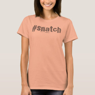 T-shirt de hashtag de bribe