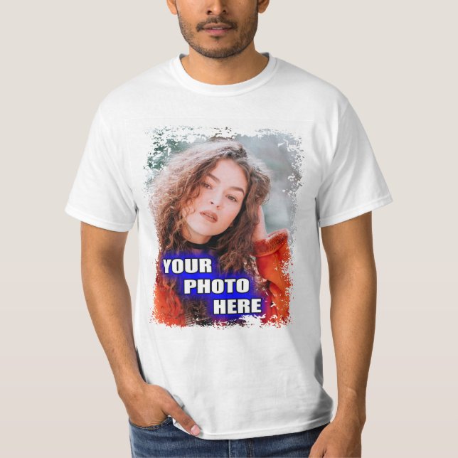 T-shirt de haute qualité Customisée pour hommes (Devant)