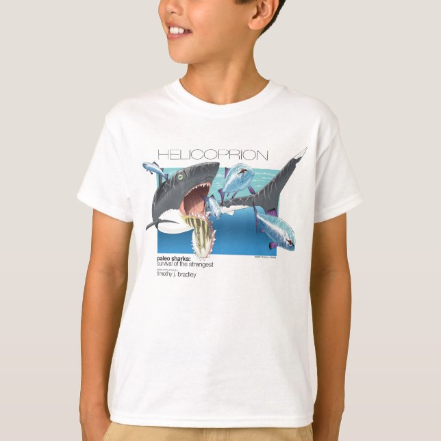 T-shirt de Helicoprion (Devant)