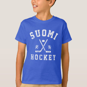 T-shirt de hockey sur glace Suomi