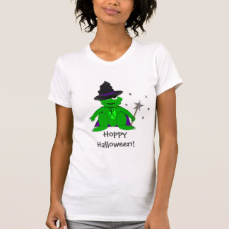 T-shirt de houblon de Halloween de grenouille