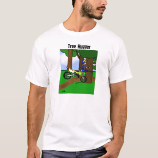 T-shirt de Hugger d'arbre de vélo de saleté