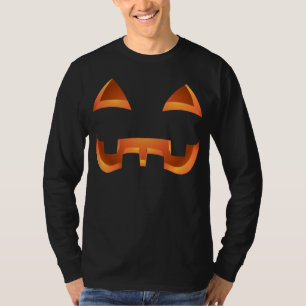 T-shirt de Jack-o'-lantern de dessus de citrouille