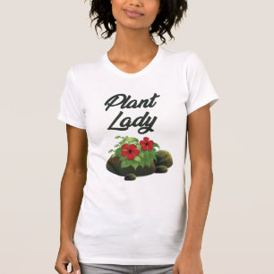 T-Shirt de Jardin de la Gentille Dame aux Plantes
