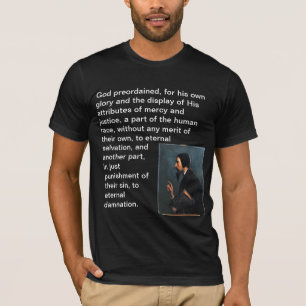 T-shirt de Jean Calvin avec la citation