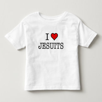 T-shirt de jésuites de coeur de l'enfant en bas