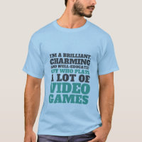 T-shirt de jeu amusant pour Geeks et joueurs