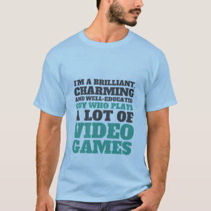 T-shirt de jeu amusant pour Geeks et joueurs