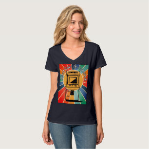 T-shirt de jeu amusant Retro