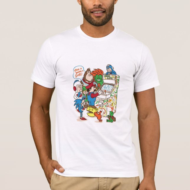 T-shirt de jeu de vie réelle (Devant)