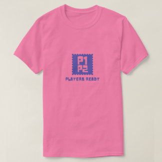 T-Shirt de jeu rétro Player One prêt