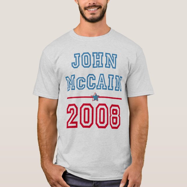 T-shirt de John McCain (Devant)