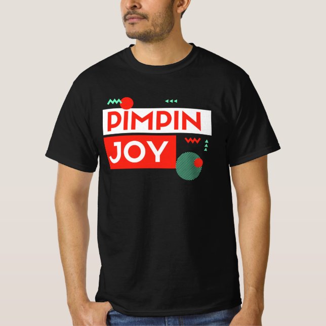 T-shirt de joie de Pimpin (Devant)