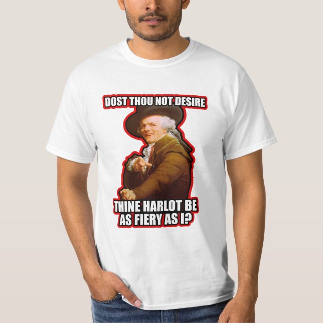 T-shirt de Joseph Ducreux (Devant)
