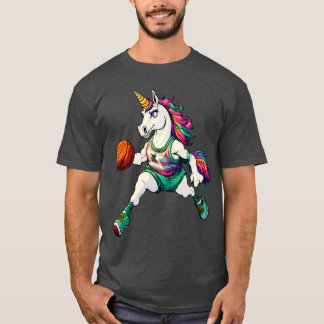 T-Shirt de joueur de basketball Licorne