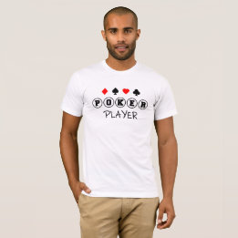 T-shirt de joueur de poker