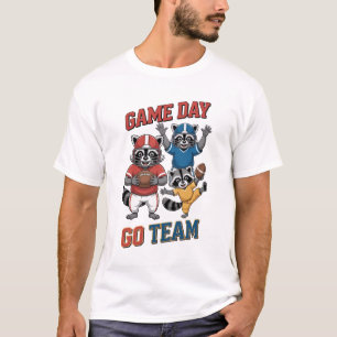 T-shirt de jour de match de football pour raton la